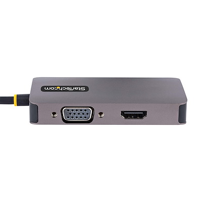 Adattatore USB-C Multiporta 4-in-1 – HDMI 4K, MDP, VGA E DVI – Alloggiamento In Alluminio Con Cavo Magnetico