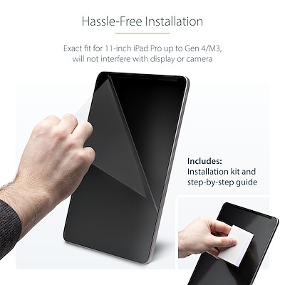 覗き見防止プライバシーフィルター／11インチiPad Pro（第4世代 M3まで