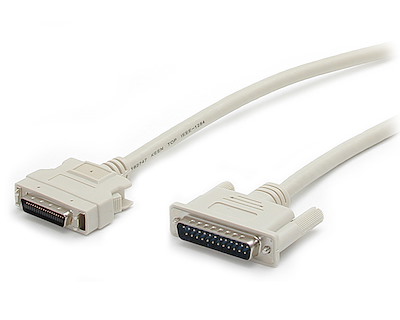 IEEE-1284 Parallel Printer Cable - DB25 to Mini Centronics 36