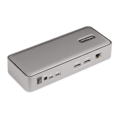 Hybrid USB-C USB-A Dock - 4K60 - 60W PD - USB-C Docking Stations, Universal Laptop Docking Stations