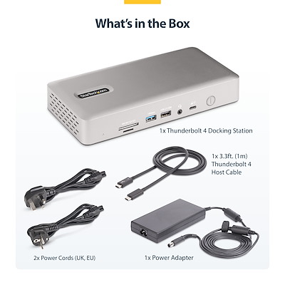 PULWTOP Dock Thunderbolt 4, hub con doppio monitor 8K/4K, docking station per laptop con 40 Gb/s, HDMI, SD/TF4.0, 2,5 GbE per Windows, MacMiniM4 e Mac M4/Pro/Max, certificato Thunderbolt, Nero