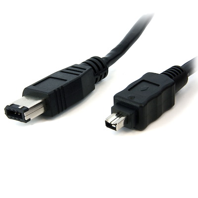 6 IEEE-1394 FireWireÆ Cable 4-Pin To 4-Pin
