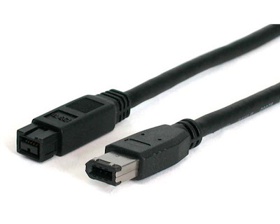 IEEE-1394 Firewire 800 Cable (9-pin to 6-pin) - M/M