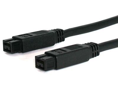 10ft Firewire 800 9 to 9 Pin Male IEEE1394b BETA Cable Cord 10 Black 
