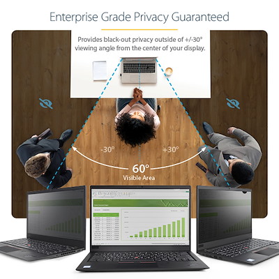 14in Laptop Privacy Screen, Anti-Glare - プライバシーフィルター