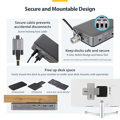 HDMIによる2画面映像出力と、USB-A／USB-Cポートを備えたUSB-CノートPC