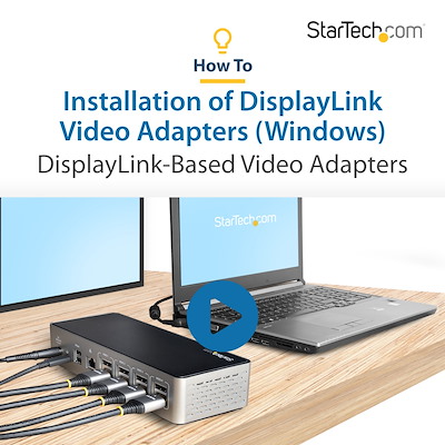 StarTech.com Adaptador Gráfico Externo Multi Monitor USB 3.0 a HDMI HD  Certificado DisplayLink para Mac y PC