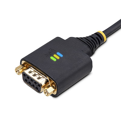 Add an RS-232 null modem serial port to a laptop or desktop, using