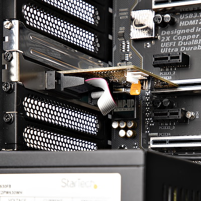 RS232C シリアルインターフェースカード／PCI Express x1／2ポート D