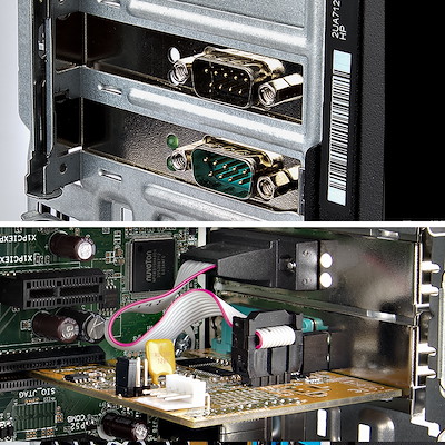 Scheda Seriale PCI Express A 2 Porte RS232 (DB9) - Compatibile Con Windows E Linux, 921.6 Kbps, Per Collegare Stampanti, Scanner E Dispositivi Legacy