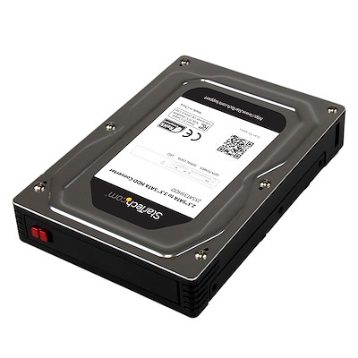 Boîtier Adaptateur en Aluminium pour DD / SSD SATA 2,5 vers 3,5 jusqu'à  12,5 mm