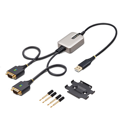 USB - RS232Cシリアル変換ケーブル／ストレート／USB 2.0接続