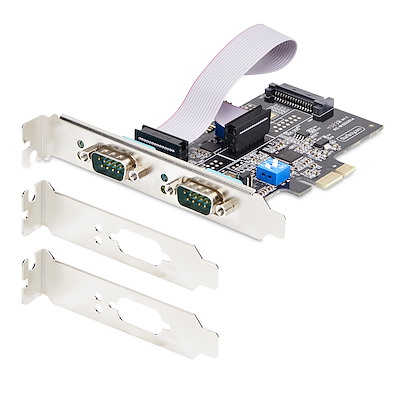 2-Port Serial PCIe Card, RS232/422/485 - シリアルカード & アダプタ | StarTech.com 日本