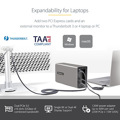 StarTech.com Thunderbolt 3接続PCIe外付けケース Amazon.co.jp: StarTech.com PCIe外付けケース／Thunderbolt 3