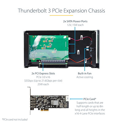 StarTech.com Thunderbolt 3接続PCIe外付けケース Amazon.co.jp: StarTech.com PCIe外付けケース／Thunderbolt 3