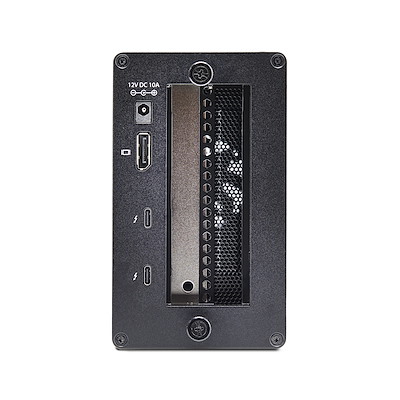 Add dual external PCIe (PCI Express 3.0) slots, Thunderbolt 3
