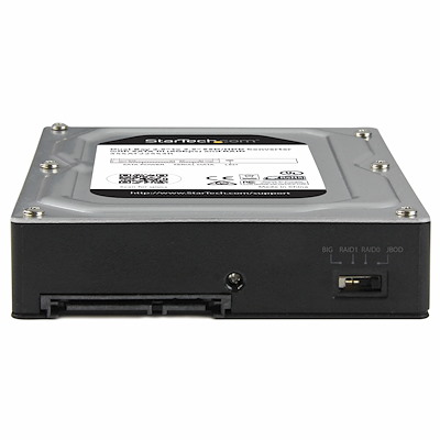 Dual 2.5” to 3.5” SATA Adapter Enclosure - Drive Adapters and