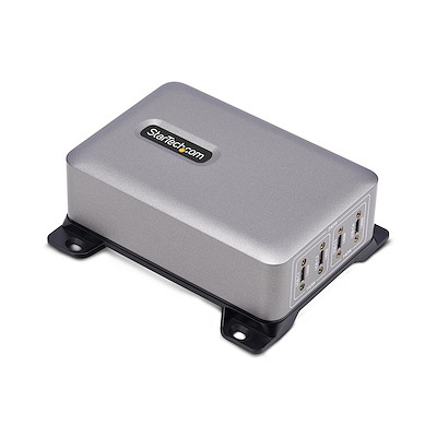 最大4台のUSB-Cデバイスを同時充電可能、合計240W（各ポート最大140W