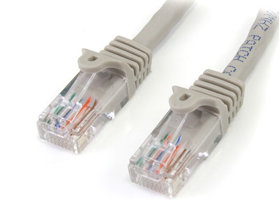 Black Box CAT5e 100-MHz Molded Snagless Patch Cable UTP cm PVC OR 2FT 