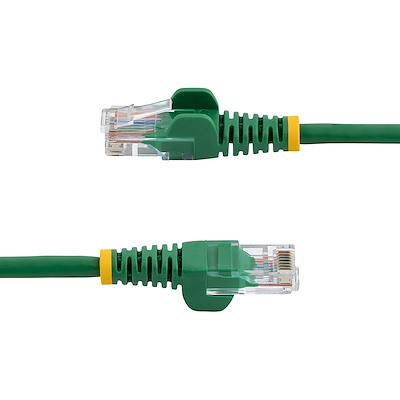 Stranded 1.2-m 4-ft. 10-Pack Green Black Box CAT5e Value Line Patch Cable 