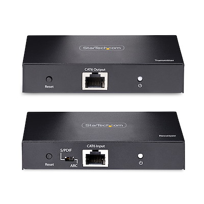 HDMIエクステンダー 4K 60Hz 最大70m 4K HDMI Extender Over CAT5/CAT6 Cable, 4K 60Hz HDR Video Extender