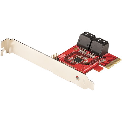 PCI Express SATA Controller Card PCIe 2.0 x1 to 4 Ports SATA III 6Gbps Adapter 