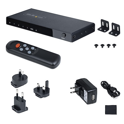 Blackbox VSW-HDMI4X1-4K 4K HDMI スイッチ Blackbox VSW-HDMI4X1-4K