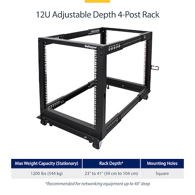 StarTech サーバーラック Amazon | StarTech.com 19インチ サーバーラック/25U/4ポスト オープン