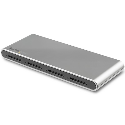 4-poorts USB-C SD kaart lezer - USB 3.1 (10Gbps) - SD 4.0, UHS-II card reader