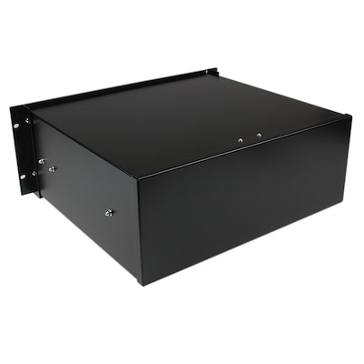 4UDRAWER StarTech.com 4U Black Steel Storage Drawer for 19in Racks and Cabinets