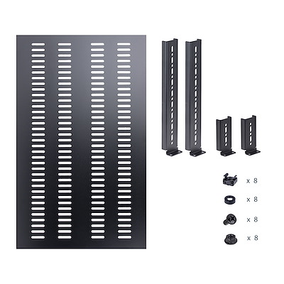 サーバーラック棚板／1U／放熱スリット付／耐荷重150kg／奥行き700mm