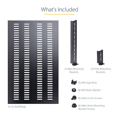 サーバーラック棚板／1U／放熱スリット付／耐荷重150kg／奥行き700mm