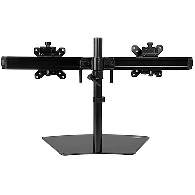 StarTech.com Desk Mount Dual Monitor Arm, Ergonomic VESA Compatible Mount  for up to 32 (17.6lb/8kg) Display, - ARMDUAL2 - Monitor Mounts 
