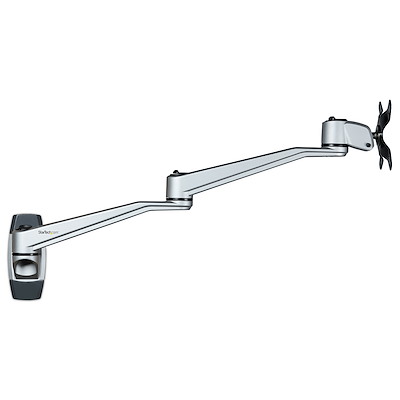 Long Wall Mount Monitor Arm 34in Vesa, Articulating Monitor Arm Wall Mount