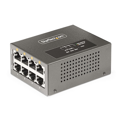 90/95W 802.3bt Power Over Ethernet Midspan Injector