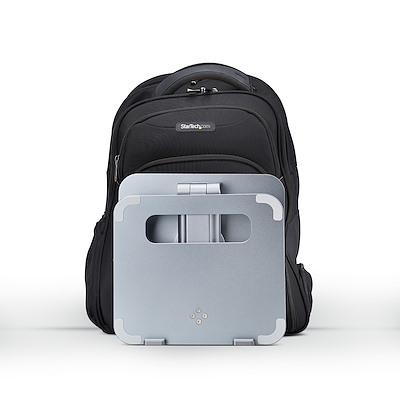 ノートパソコンスタンド／アルミニウム製／耐荷重5kg／23.5x26cm