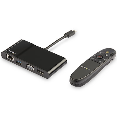 slank nadering Ochtend Bundle - USBC Multiport Adapter + Remote - USB-C Multiport Adapters |  StarTech.com