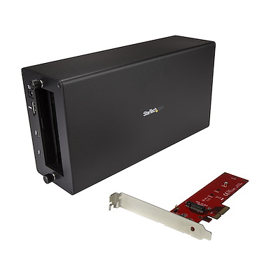 Thunderbolt 3 to PCIe M.2 adapter - Chassis + Card