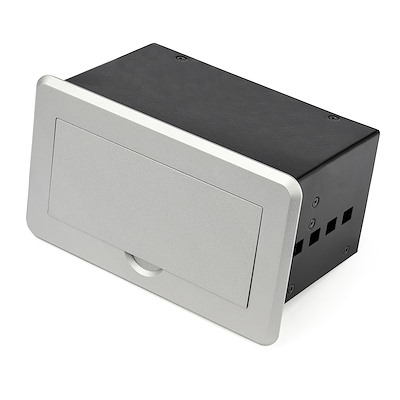 【中古】「非常に良い」StarTech.com 会議用テーブルAVコネクティビティBOX 埋め込み型 充電USBポート HDMI/VGA/DisplayPort入力 - HDMI出力 4K BOX4HDECP2 box4hdecp2.k.jpg