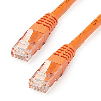 Cat6 Patch Cable (UTP) - ETL Verified (Orange) - 100ft