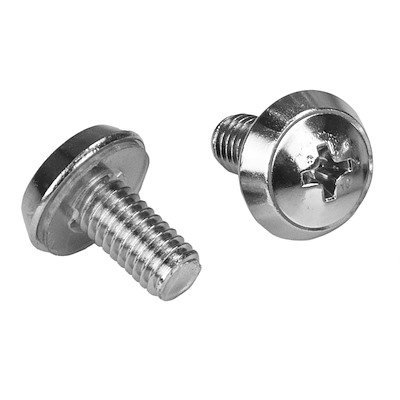 StarTech.com M6 Cage Nuts 100 Pack M6 Mounting Cage Nuts for Server Rack & Cabinet CABCAGENTS62 