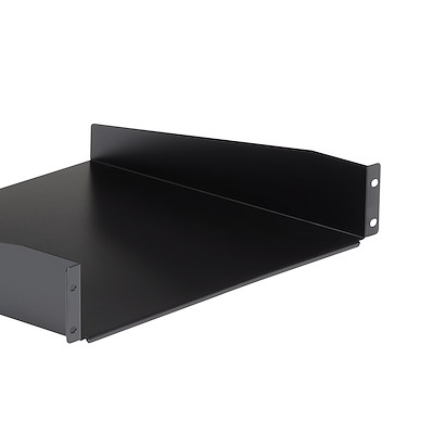 2U サーバーラック棚板／19インチ型対応 カンチレバーラック／高耐久性
