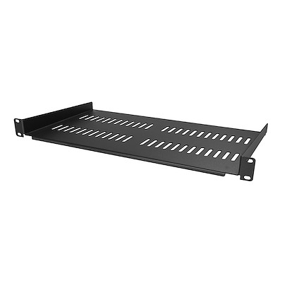 1U Vented Rack Shelf - 10 in.