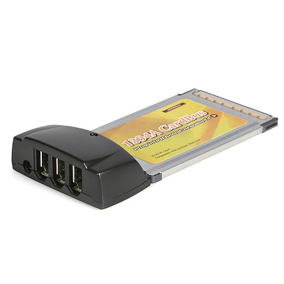 3 Port CardBus 1394a FireWire Adapter Card - Digital Video Editing Kit