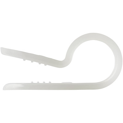 Marr Marr Flat Nailing Cable Clip, 3,1 mm x 5,5 mm, White, Package of 40 FC3155M40