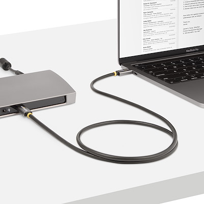 Magix USB-C-Kabel 240W – Thunderbolt 4, 40 Gbit/s, 8K Video, Ultraschnelles Laden Für MacBook, IPad, Galaxy