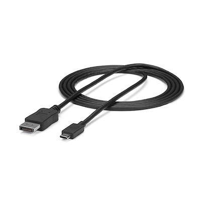 StarTech.com Cavo Adattatore USB-C A DVI 1m - 1920x1200, Nero, Plug-and-Play Per Monitor E Proiettori