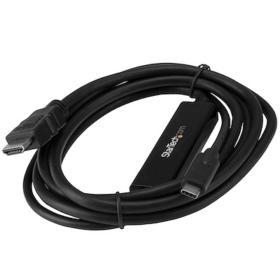 USB-C to HDMI (M/M) cable - 2m - Black Código RS: 176-5808 Nº ref. fabric.:  CDP2HD2MBNL