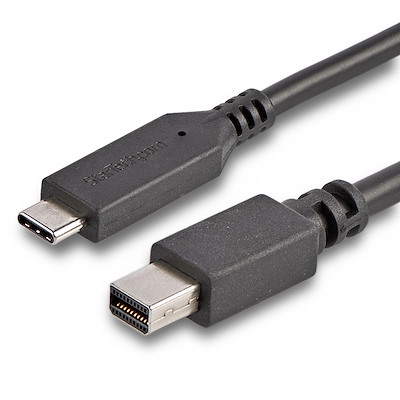 6 ft. (1.8 m) USB-C to Mini DisplayPort Cable - 4K 60Hz - Black