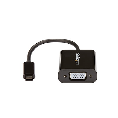 deleyCON USB-C auf VGA Adapter Konverter 1200p Dual WUXGA C-Stecker VGA  Buchse, USB Adapter, Kabel & Adapter